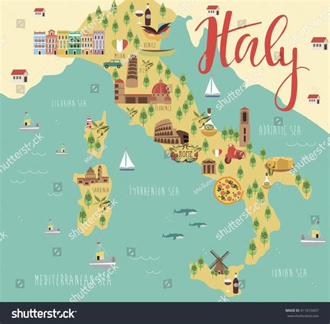 Map Of Italy Sketch: Over 2,411 Royalty-Free Licensable Stock Vectors ...