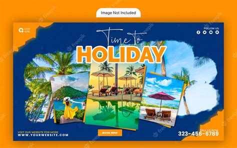 Premium PSD | Holiday banner design