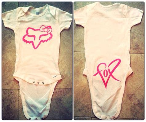 Fox Racing Shirt Onesie by Darcycolleen on Etsy, $9.99 | Baby kids clothes, Baby fox, Baby girl ...