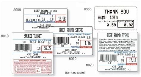 Labels for Thermal Printing Scales | Scale Labels | Labels