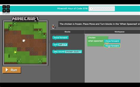 Minecraft Hour of Code Designer - Code.org