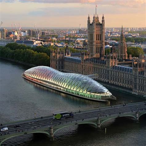 First Look Inside Gensler’s Temporary UK Parliament on Thames | Gensler