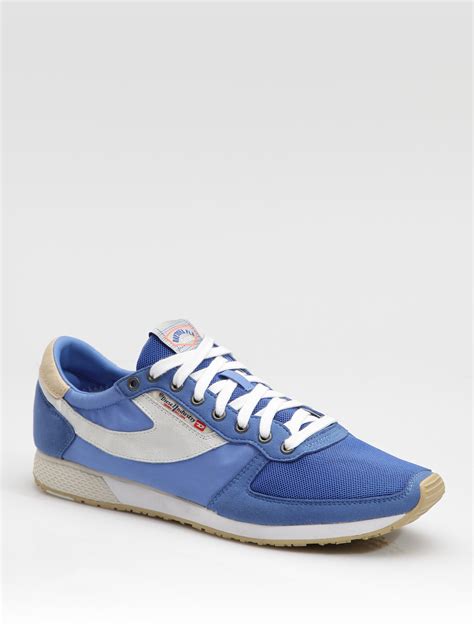 Lyst - Diesel Pass On Sneakers in Blue for Men