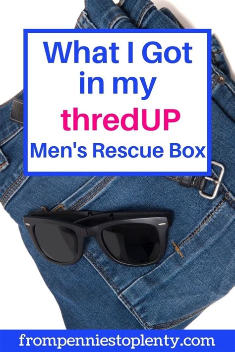 What I Received in My thredUP Men’s Rescue Box #2 — From Pennies to Plenty