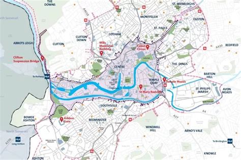 New map shows where Bristol City Council diesel ban and clean air zone ...