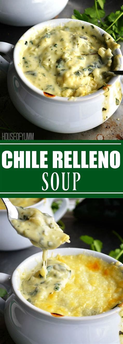 Chile Relleno Soup | Recipe | Mexican food recipes, Stuffed peppers ...