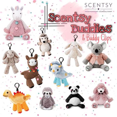 Scentsy Buddies & Buddy Clips in 2022 | Scentsy, Kids, Toys for boys