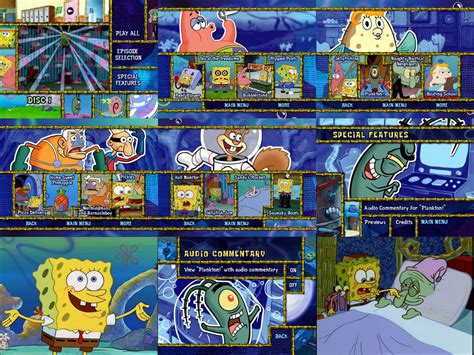 SpongeBob Season 1 DVD Menus by dakotaatokad on DeviantArt