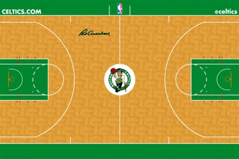 Celtics Parquet Floor / The parquet floor is packed up and heading out ...