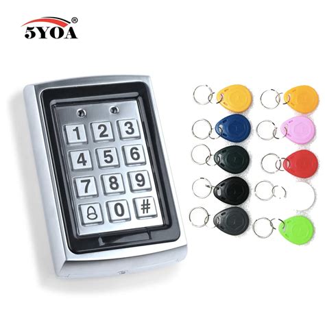 Waterproof Metal Rfid Access Control Keypad With 1000 Users+ 10 Key ...