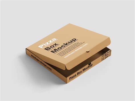 Pizza box mockup - Mockups Design