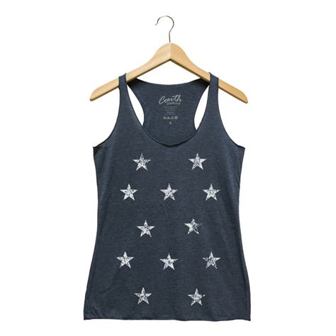 Stars Tank Top, Women's Tank Top, Fashion Tank Top, Graphic Tee, Blue Tank Top, Black Tank Top ...