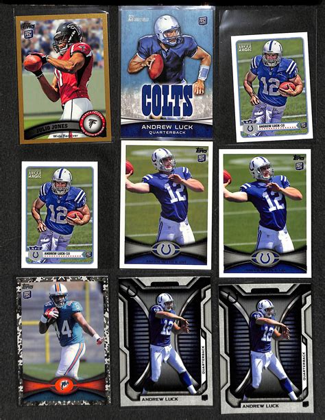 Lot Detail - Lot of 300+ Football Rookie Cards - Most from the Past 15 ...