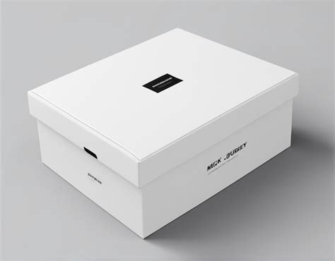 Premium AI Image | Blank white box for mockup