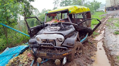 6 killed, 5 injured as container hits taxi on Mumbai-Nashik highway ...