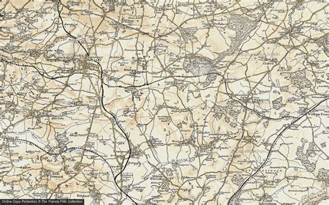 Old Maps of East Somerset Railway, Somerset - Francis Frith