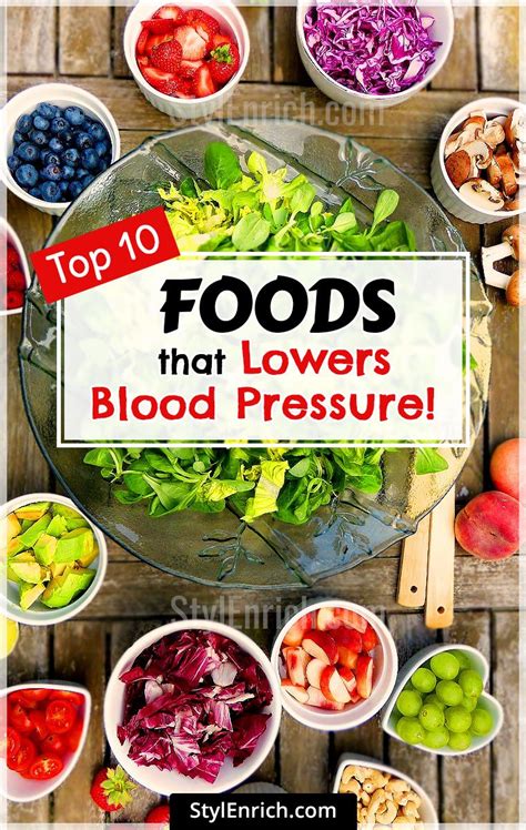 Top 10 Foods That Lowers Blood Pressure!