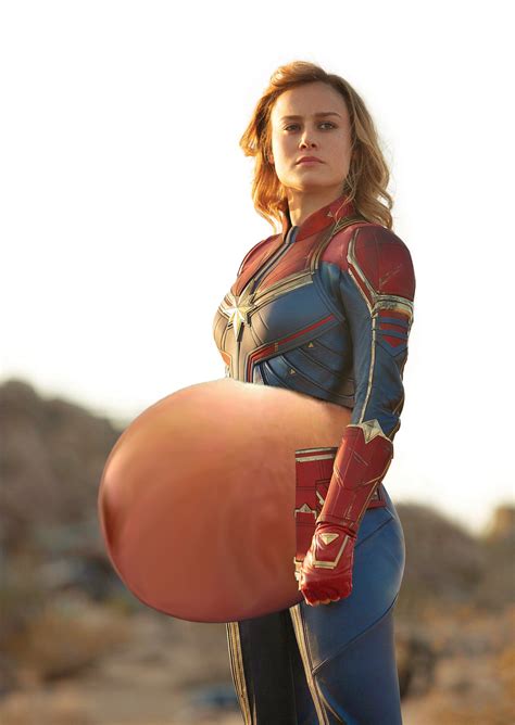 Brie Larson as Captain Marvel by bigbellyNERD on DeviantArt