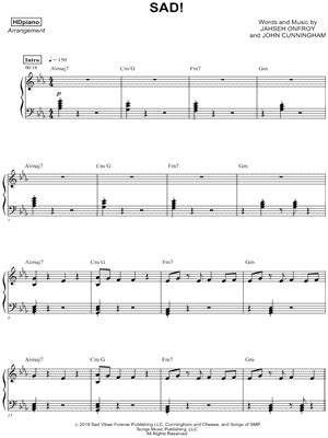 Sad piano chords sheet music - stormovasg