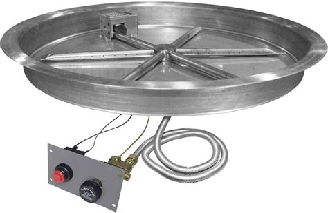 Amazon.com: Firegear FPB-33RBSTMSI-N 33" Round Stainless Steel Pan TMSI ...