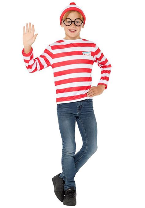 Kids Wally Costume Kit Where's Wally?