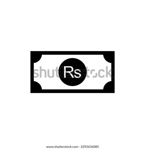 Mauritius Currency Symbol Mauritian Rupee Icon Stock Vector (Royalty ...