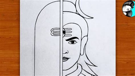 a drawing of a woman's face peeking out from behind a door with scissors