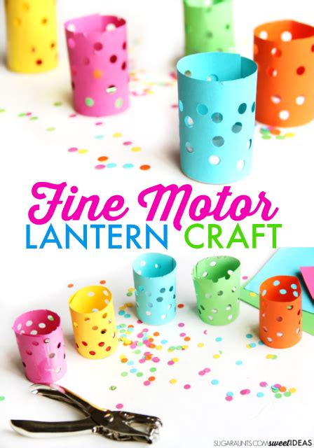 Fine Motor Lantern Craft - The OT Toolbox