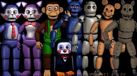 FNAC 2 NEW ANIMATRONICS | Imagenes kawaii, Dibujos marvel, Marvel