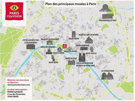 Carte Musée Paris | Carte