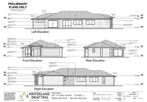 Preliminary Drawing - Architects Gold Coast | Draftsman Gold Coast