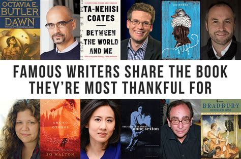 12 Famous Writers Told Us About The Book They're Most Thankful For ...