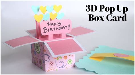 3d birthday cards pop up 3d pop up card | Card From Me