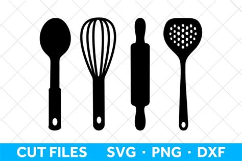 Kitchen Utensils SVG Files, Cooking SVG files