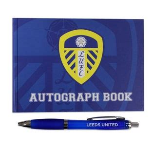 CREST AUTOGRAPH BOOK | Leeds United FC Official Retail Website