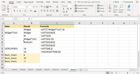 How to Extract Text With Excel's LEFT/LEFTB Function