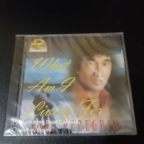 Eddie Peregrina What Am I Living For opm cd on Carousell