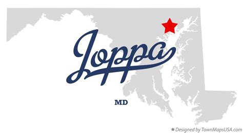 Map of Joppa, MD, Maryland