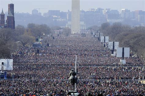 How did Trump’s inauguration crowd compare? (Photos) - WTOP News