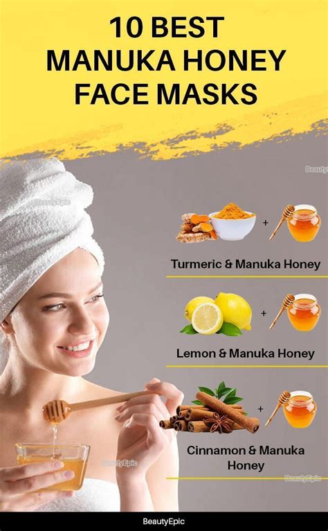 Manuka Honey Face Masks #backacnecauses #TumericFaceMaskForWrinkles in 2020 | Manuka honey face ...