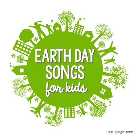 8 Earth Day Songs for Kids - Pre-K Pages