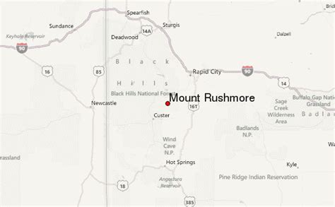 Mount Rushmore Mountain Information