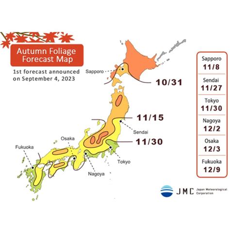 Where to see the best fall foliage in Japan this Autumn 2023