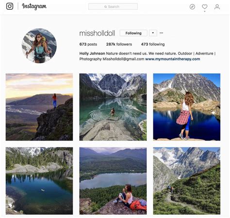 10 Instagram Accounts That Make Me Want to Be a Mountain Girl