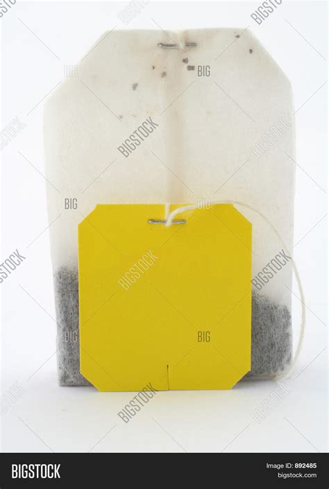 Tea Bag Empty Tag Image & Photo | Bigstock