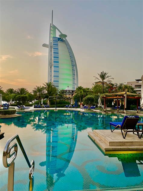 Swimming Pool Near the Burj Al Arab · Free Stock Photo