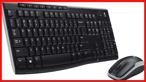 Logitech K270 Wireless Keyboard and M185 Wireless Mouse Combo ...