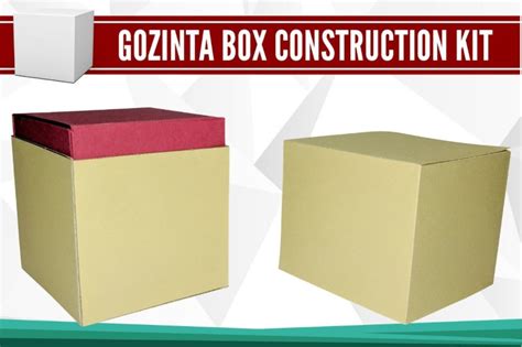 Gonzinta Box Construction Kit: Create Your Own Gozinta Boxes