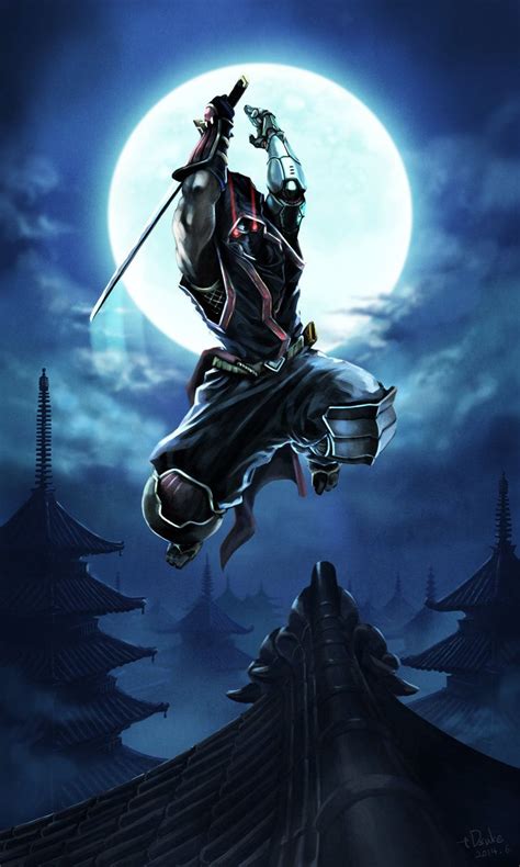 Ninja – fantasy character concept by tDsuke | Samurai artwork, Ninja art, Samurai art