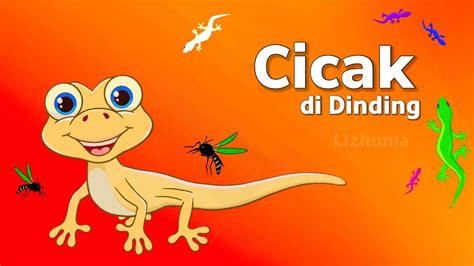 Lagu Anak anak | CICAK CICAK DI DINDING | Cicak di dinding kartun | lagu cicak cicak di dinding ...